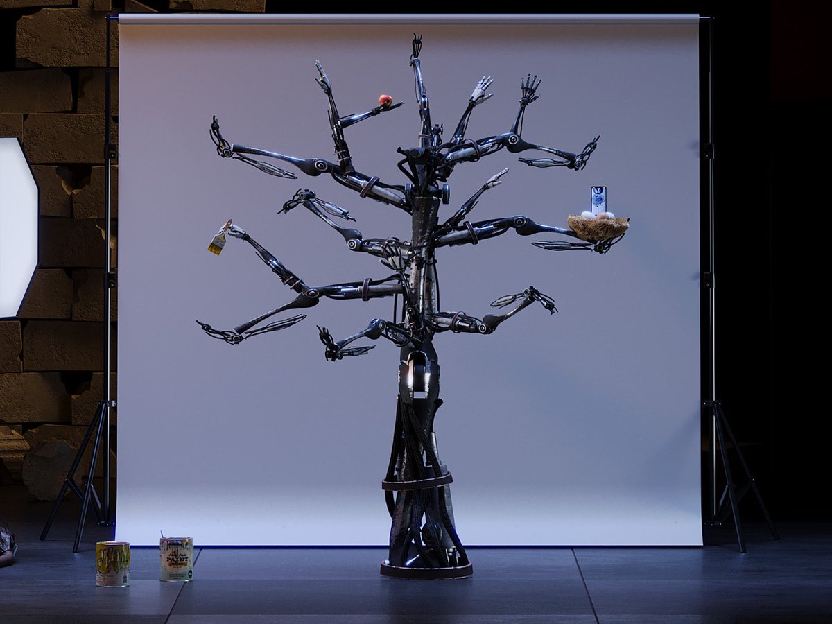 GloschiavoX's tweet image. We evolve technology. Technology evolves us. In a mutualistic process. 
#technogenesis #robotics #bionics