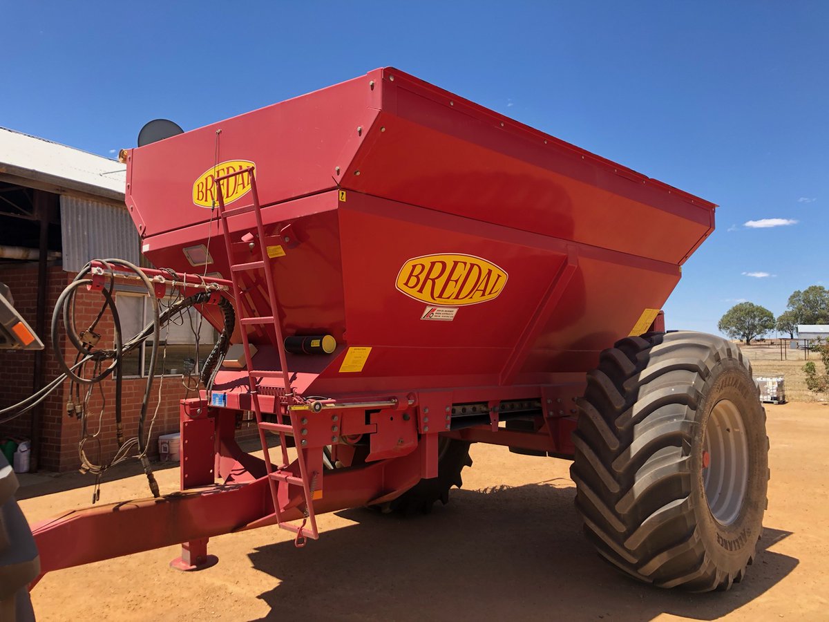 HawkEngineering's tweet photo. Bredal K105 Spreader Scale Kit, 40T mobile rated. Optional 80mm ball hitch load cell. Recently delivered to WA. #SpreaderScaleKit https://t.co/BN75uKCSE5