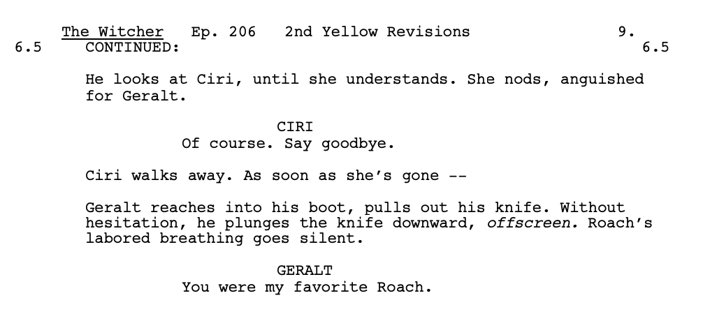 LHissrich's tweet photo. This has blown up! Here's what was scripted, in homage of the fact that a previous Roach had existed, and another one will exist soon. It's hardly a joke. Henry wanted a longer, more emotional moment, which I was more than happy to give him. Don't create drama where none exists😘 https://t.co/bn3Bf9jSKX