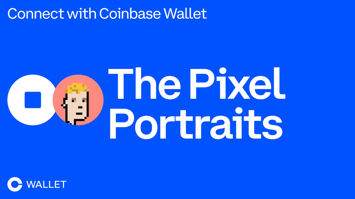 baseapp's tweet photo. Have you ever wanted a pfp that was a little more punk-ish? You can now connect your Coinbase Wallet to Pixel Portraits and commission your own @thepxlportraits NFT! https://t.co/sQKxGMZKg8