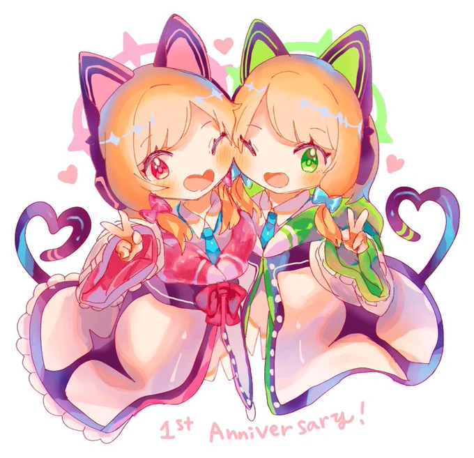 特別な日も、何一つ変わり映えのない日も、ずっと一緒にいよう!
#ブルーアーカイブ
#ブルアカ1周年アート 