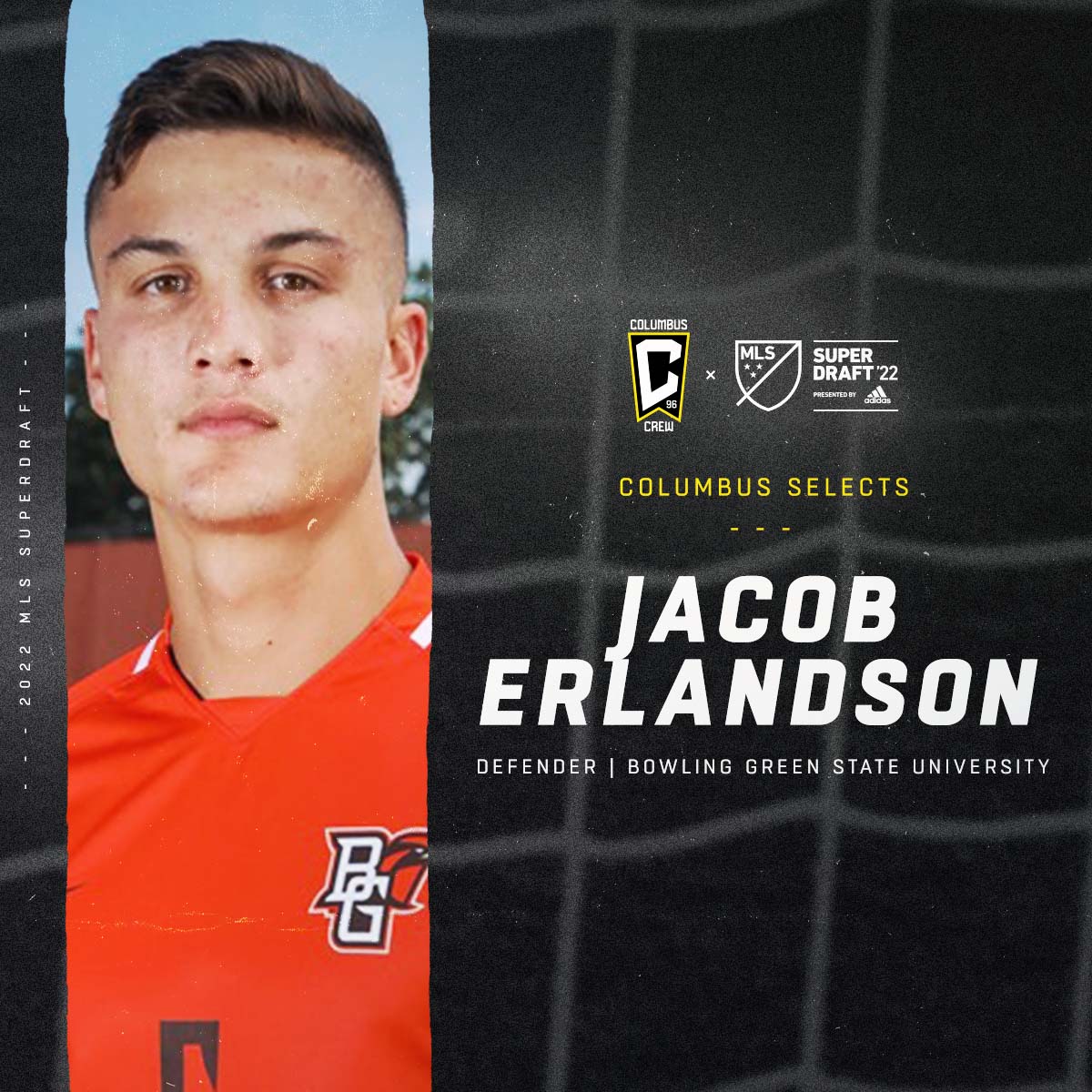ColumbusCrew's tweet photo. From BGSU, selected by The Crew. https://t.co/hDXk7e7zaK