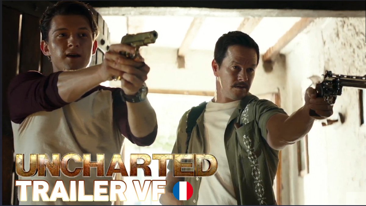 naughty_dog_mag's tweet photo. Voici le trailer du film #Uncharted... Avec les voix françaises de Hugo Brunswick (Tom Holland/Nathan Drake) et Bruno Choë (Mark Wahlberg/Sully)... 

Petit souci ? 
Bruno Choë est la voix de Nathan Drake dans les jeux vidéo. Forcément, ça passe mal. 

-> https://t.co/lr5crXYB6B https://t.co/31QIItHEnw