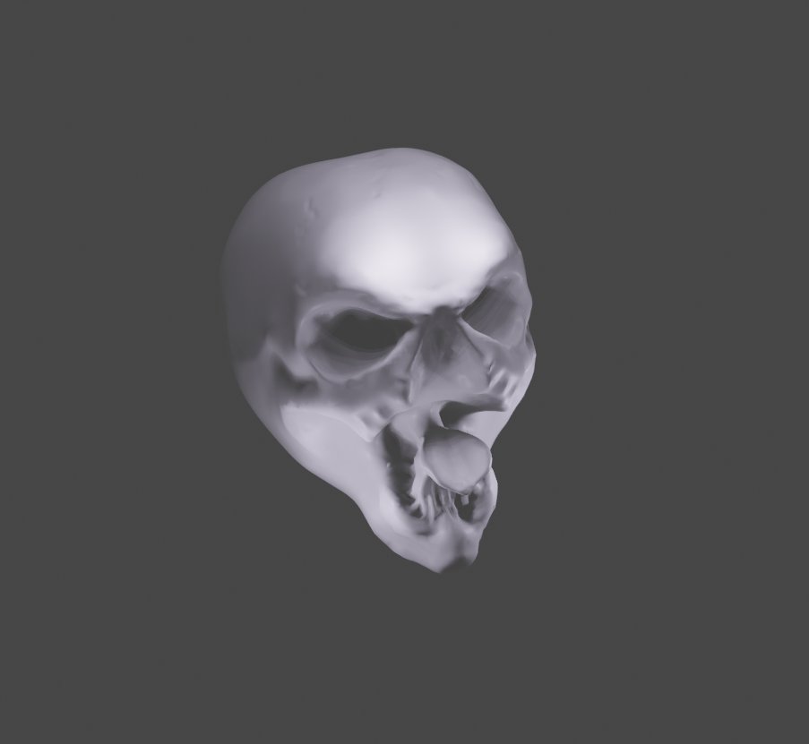 Some 3d modeling / sculpting.
#Blender3d #GameDev #TheBaldDev #Skull #FantasyWorld #DarkFantasy #Horror #BlenderSculpting #Sculpting