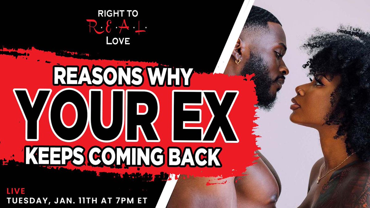Join me, @IamPamelaLDavis and <a href="/jpatrickwise/">J. Patrick Wise</a> TONIGHT at 7pm ET for the Right to REAL Love LIVE Show! We're going to be diving into a HOT TOPIC!!!

Subscribe to get notified when we go LIVE: youtube.com/c/RighttoREALL…