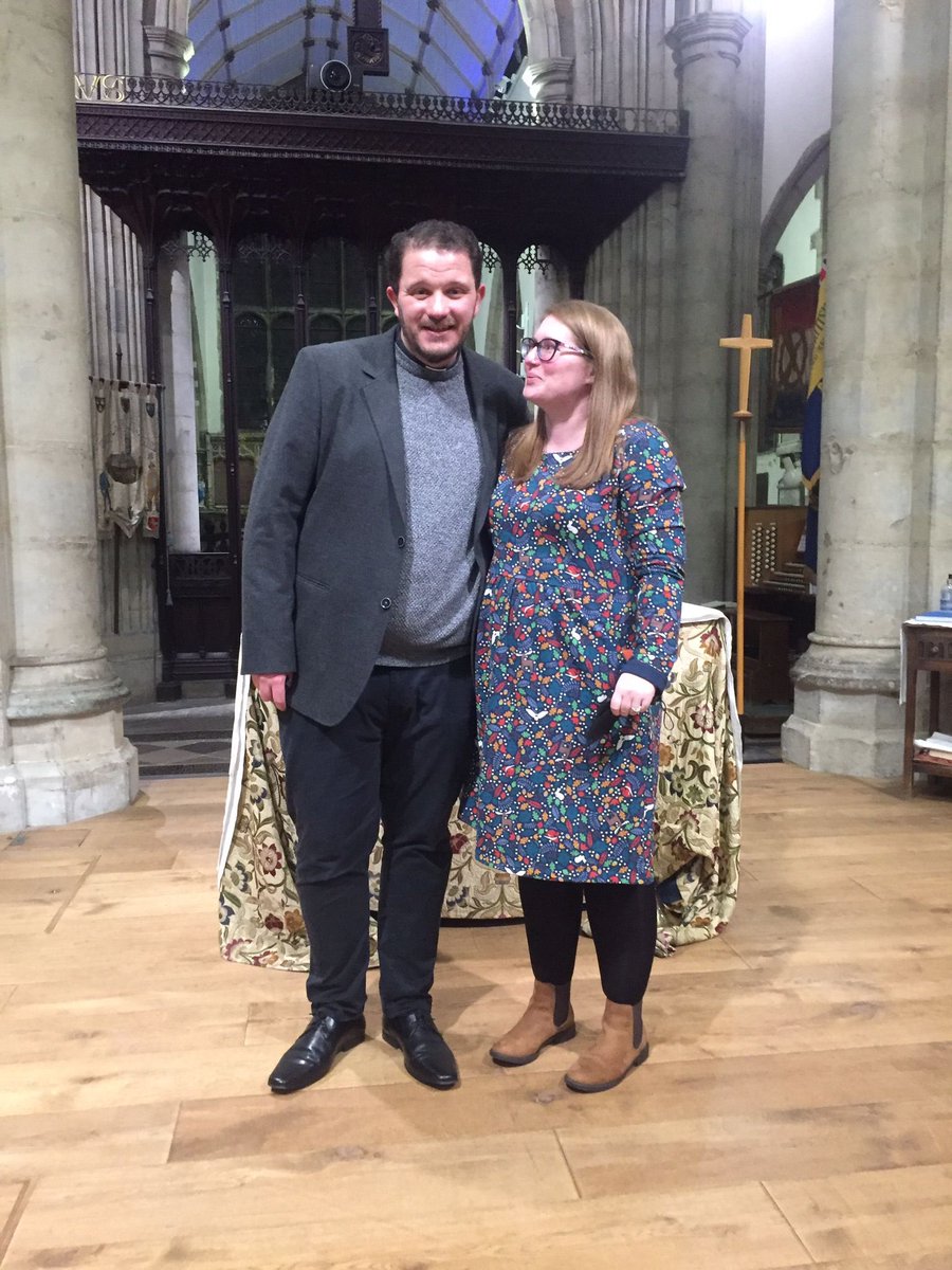 Adamrchilds's tweet photo. Thank you Ashford Town Parish for such a warm welcome. Really looking forward to being part of the team. Thank you for all those that came tonight to mark this moment. @JeremyWorthen @ashfordteamcofe @DoverBishop @BeckyLoomes https://t.co/MHrp2i4gsP