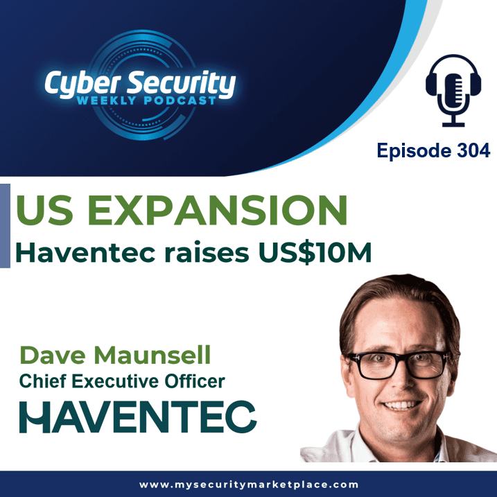 AustCyberSecMag's tweet photo. Cyber Security Weekly Podcast🎤 Episode 304 – Aussie cyber security innovation secures over US$10M for US expansion plans, speak with CEO of @Haventec David Maunsell. Listen Now! https://t.co/sB5d1djNhF
#cybersecurity #austcyber #gameon #passwordless #authentication #datastorage https://t.co/Vegfz5zVk9