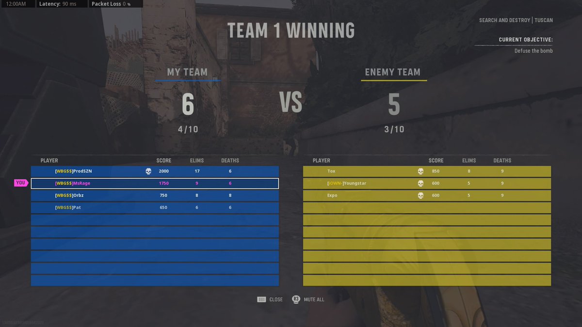 MsRaage's tweet image. Map #3 Against the #1 GB Team winning the series 2-1. This goes out to everyone who keeps underestimating me 🔥