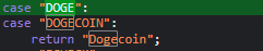 sadcryptos's tweet photo. @elonmusk  what's the deal with the "DOGECOIN" payment option in the backend of the https://t.co/DKHwAUOflY? And why is it only available for en customers?
Maybe the cars will soon be available for purchase with the cryptocurrency, and not just articles on https://t.co/f6RCRy8E39 https://t.co/4mNlYTVwYZ
