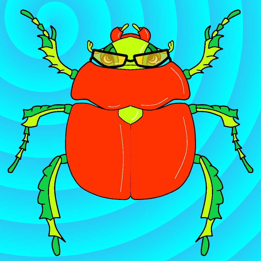 Excited to announce our first ever giveaway for Degenerate Beetles #026🐞

1. Like + Retweet
2. Follow <a href="/DegenBeetles/">Degenerate Beetles</a> 
3. Tag 3 friends in the comments!

Join our Discord discord.gg/SNbRrRuPrt

Winner will be decided 1/12 at 6:30pm pacific!
 $ALGO #Algorand #ALGONFTs #algofam