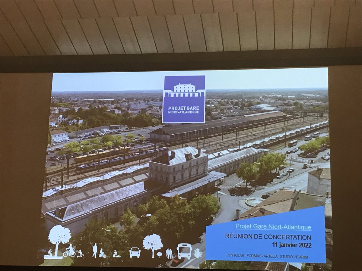 La <a href="/CCIDeuxSevres/">CCI Deux-Sèvres</a> participe à la réunion publique de présentation de l’avant-projet de l’aménagement du quartier de la gare Niort-Atlantique au Dôme de Noron, organisée par <a href="/NiortAgglo/">Niort Agglo</a>. #Niortais