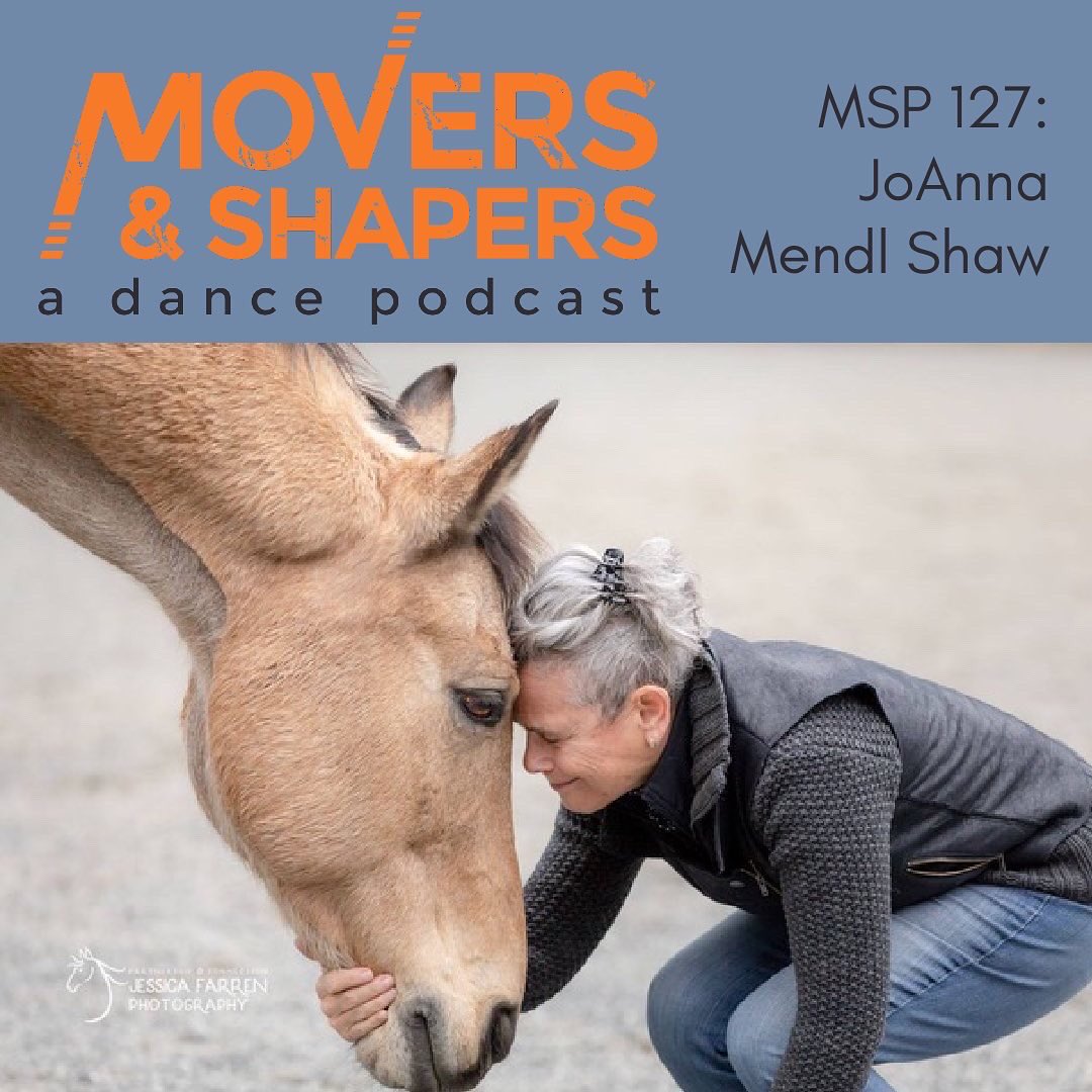 Latest dance podcast out! A fascinating and inspiring interview with JoAnna Mendel Shaw <a href="/EquusProjects/">The Equus Projects</a> 

More info: themovingarchitects.org/movers-shapers…