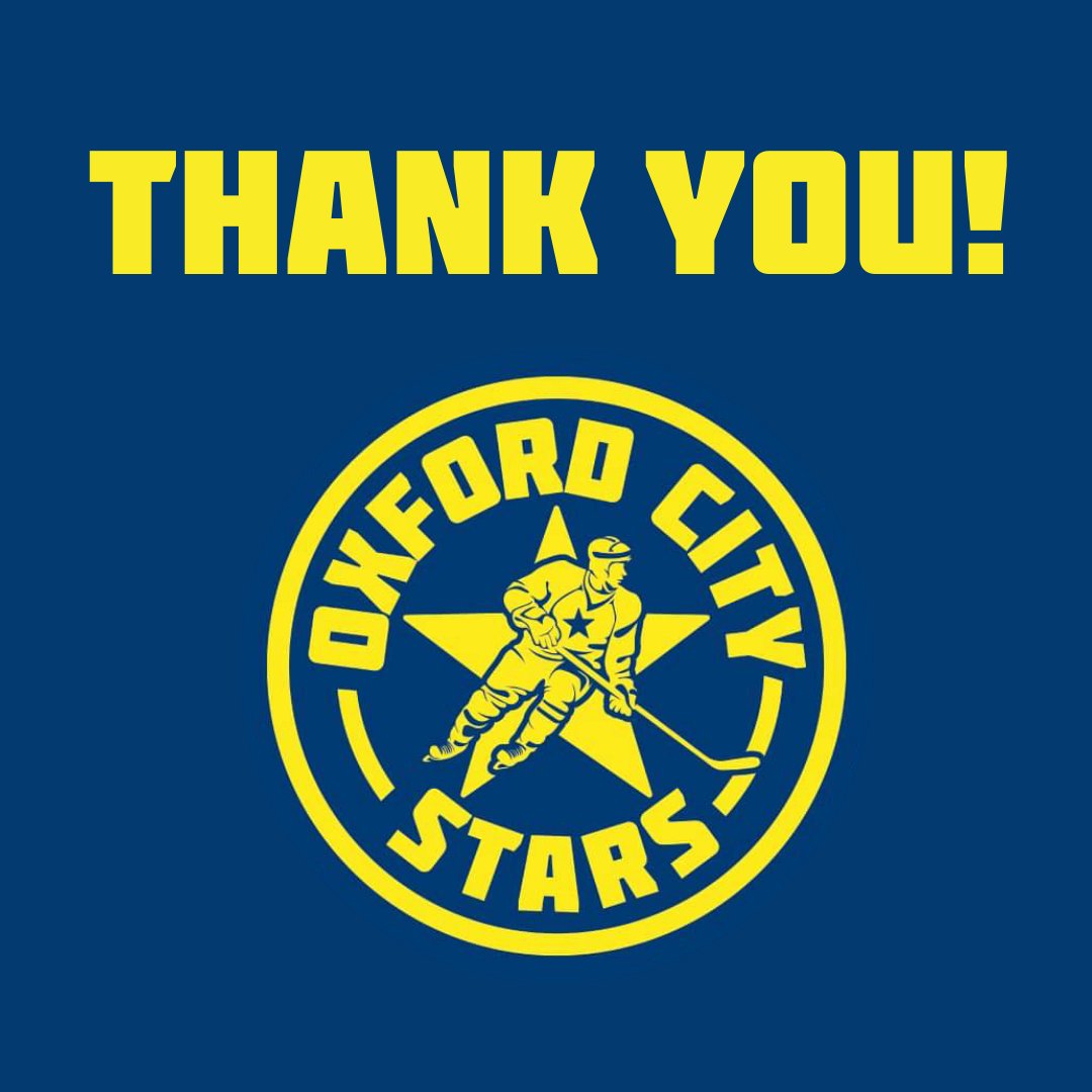 THANK YOU! 🙏

On behalf of everyone at the Stars a huge thank you to all fans who generously donated to the supporters’ table collection to pay the club’s fine to the NIHL.