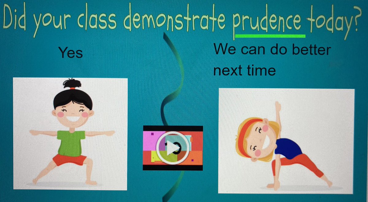 CoachBraxtonPE's tweet photo. This new cool down reviews the PE activities. Each student does the yoga pose to show how they think their class used the @PosProject character strength. They also are able to self-reflect on their own feelings and performance. @BuckhornCreekES https://t.co/vQgwbtYU35