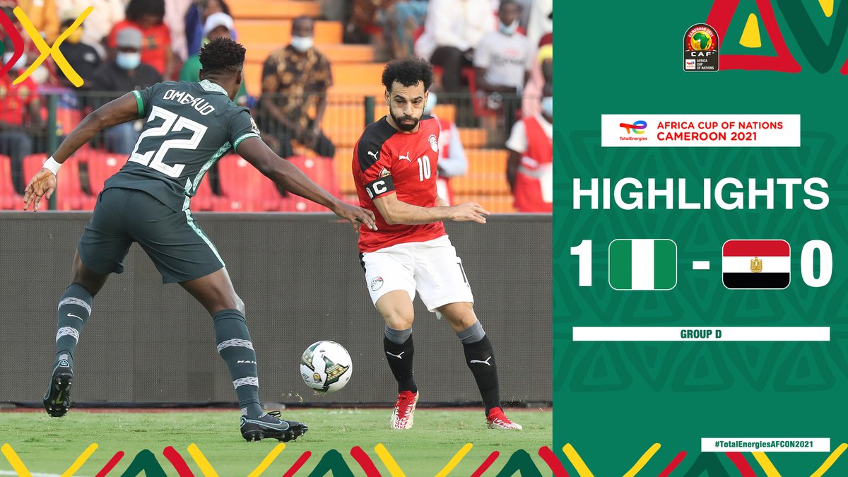 𝐇𝐈𝐆𝐇𝐋𝐈𝐆𝐇𝐓𝐒: 🇳🇬 1-0 🇪🇬🔥 Here's how both teams kept the thriller going right until the very end! 👇#TotalEnergiesAFCON2021 | #AFCON2021 | #NGAEGY | @Football2Gether