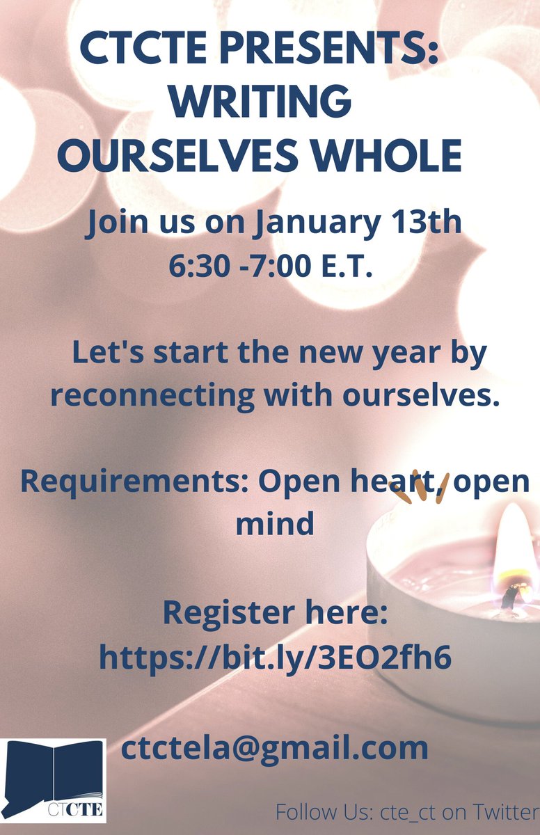 cte_ct's tweet photo. This is happening in two days. You still have time to sign up!
#ctcte #ncteaffiliates #neate #nysec #njcte #mcte #nhcte #icte https://t.co/3m2xxxtHGT