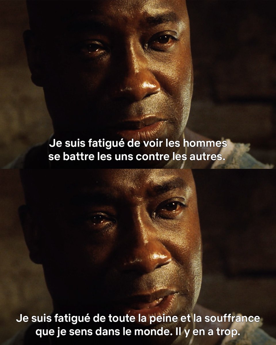 NetflixFR's tweet photo. La ligne verte (1999) https://t.co/pyfrFAUIKV