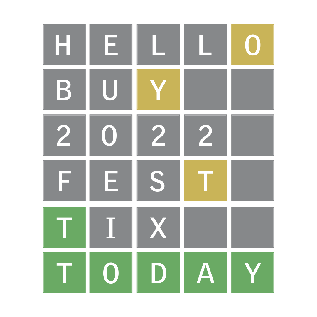 Start with "Hello," end up with tix to North America's largest doc fest. Take a break from #wordle - get your #HotDocs21 ticket package today! Early-bird deadline is Friday, January 14: ow.ly/SFt630s0OBK