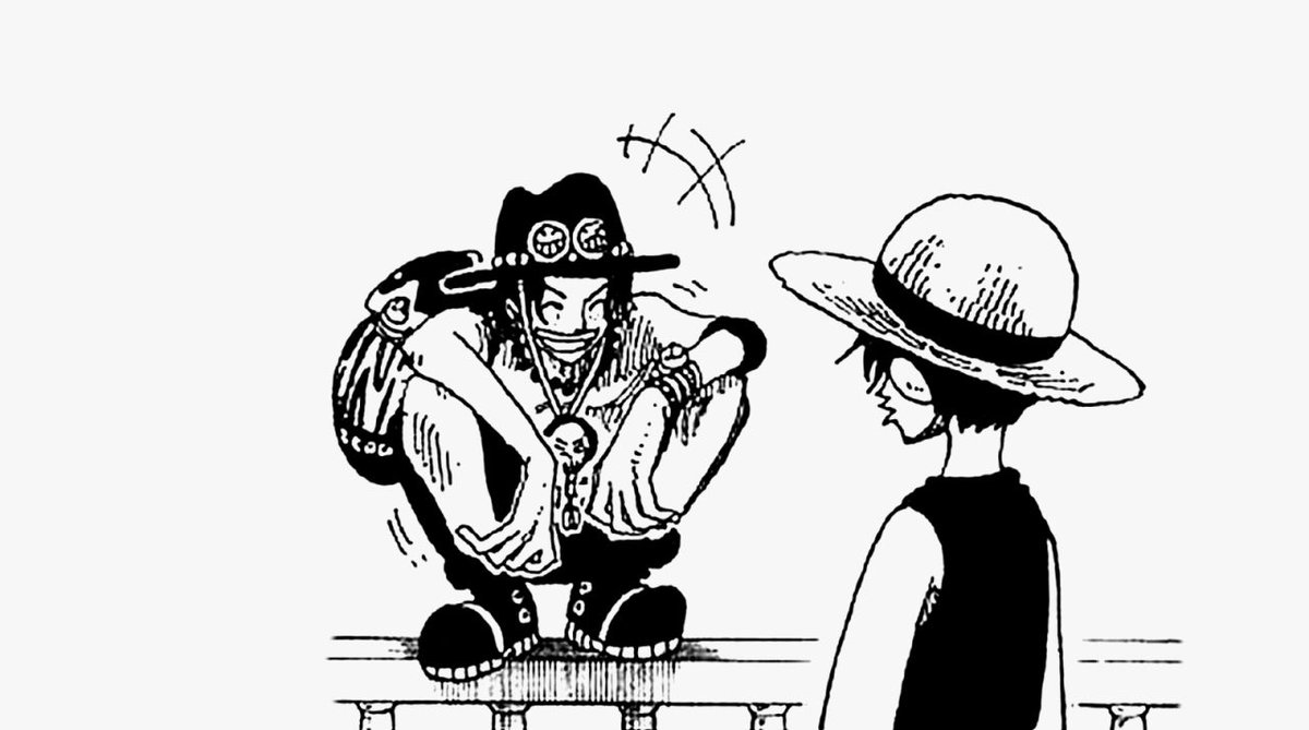 doodlebitez1's tweet image. Luffy &amp;amp; Ace