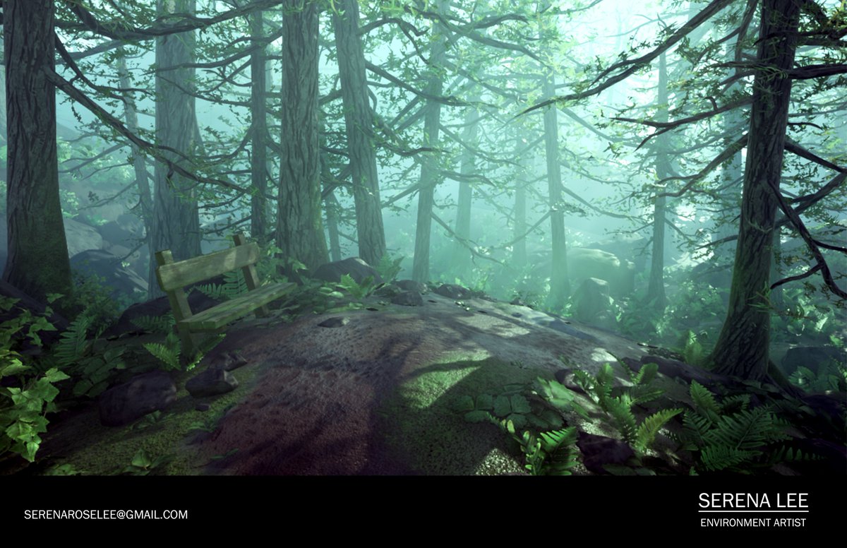 Hi #PortfolioDay ! I'm Serena, and I'm an Environment Artist! I love environments that tell stories, and creating cinematic spaces! I'm currently on the lookout for internships for the summer!

🌱artstation.com/serenalee3d