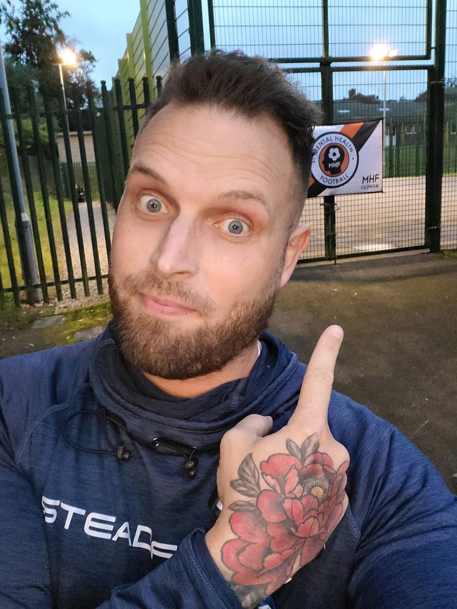 MHF_Oldham's tweet image. Big thanks also goes to Rob from @SteadFast2020 for his ongoing support and brilliant MHF gear. And @Colin_Dolan from @soccer_4_all who is so important in the mental health sports community.

7/8