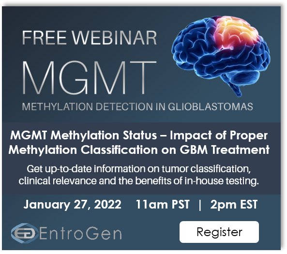 EntroGen's tweet image. Join Dr. Rola Saleeb of Unity Health Toronto and Joeffrey Chahine of MedStar Georgetown University Hospital as they discuss implementing MGMT Methylation testing in a clinical setting.

Register Now - attendee.gotowebinar.com/register/51739…