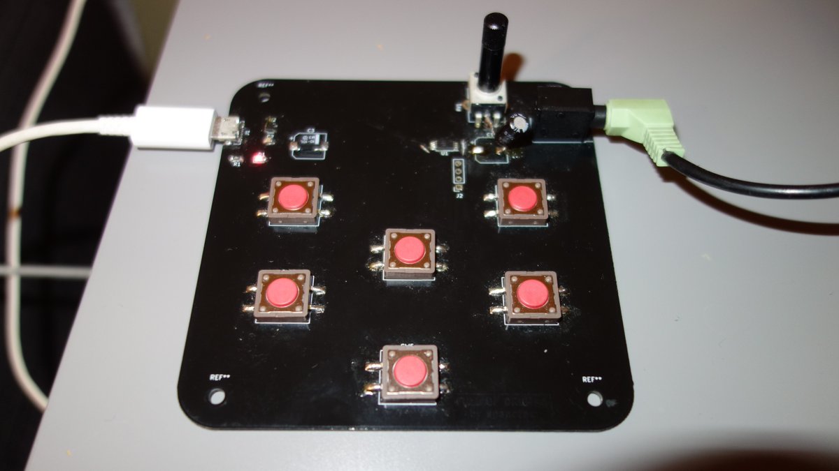 gzunigah's tweet image. Electronic Drum Toy Built From Scratch hackaday.com/2022/01/11/ele… #Microcontrollers #MusicalHacks #drummachine