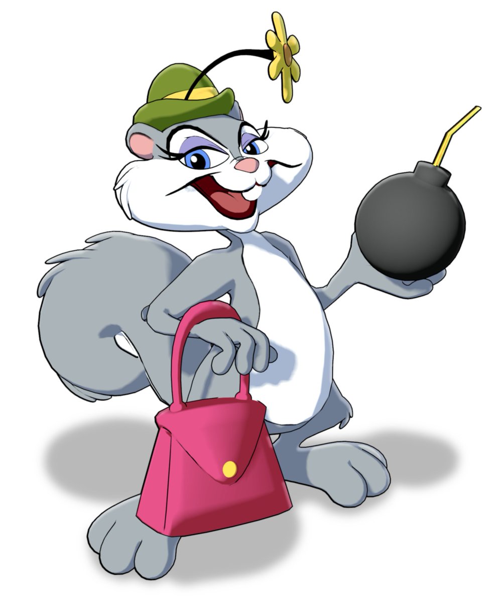 They're finished!
The 2.5D models of Skippy Squirrel and Slappy Squirrel from Animaniacs are done and back together!
Now THAT'S Comedy! Speeeeeeeeeewww!
#Animaniacs #WarnerBros #Sourcefilmmaker #artwork #animation #3dmodeling