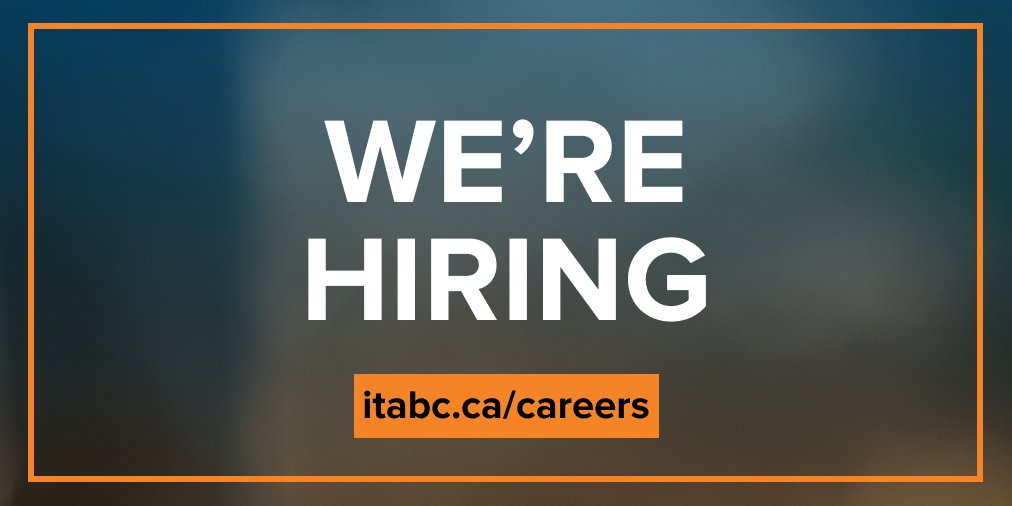 SkilledTradesBC's tweet photo. Weβre hiring two Research and Data Analysts to join the ITA team! This role is responsible for developing, conducting and coordinating research and data analysis projects that influence strategy, policy and operational decisions.
Visit https://t.co/vRrKZMh1Ar for more info https://t.co/R8JQAqYNdq
