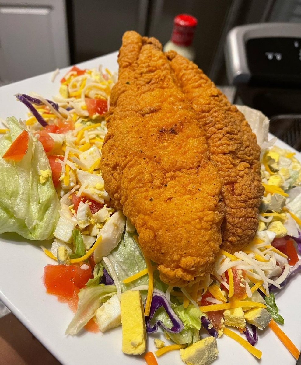 Would you throw some Catfish on top of a salad?