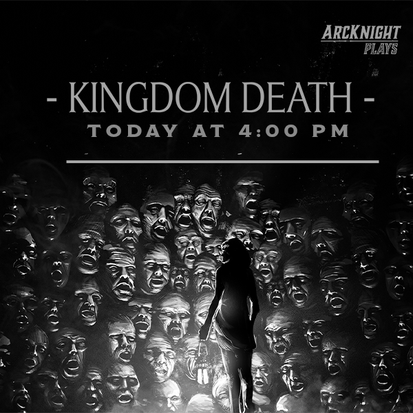 ArcknightGames's tweet photo. Join us at https://t.co/BxftEH64g5 at 4pm CST today for our stream of Kingdom Death: Monster!
.
.
.
.
#twich #twitchstreamer #gameplay #livestream #fantasybrawl #fantasy #arcknightplays #boardgames #bgg #bggcommunity https://t.co/xhD43lmfCy