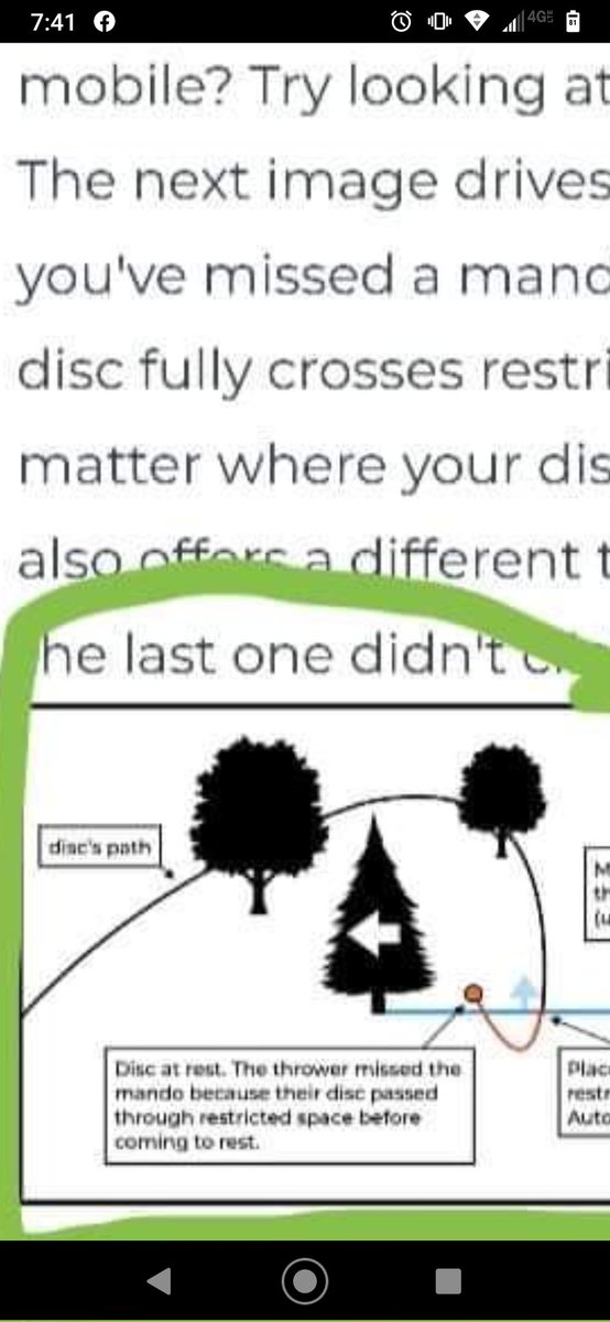 briandsweet's tweet photo. @sully68783 Can you publicly address this picture showing the disc crossing the plane but coming to rest on the north side of the plane also being a penalty https://t.co/tIp0Edc28h
