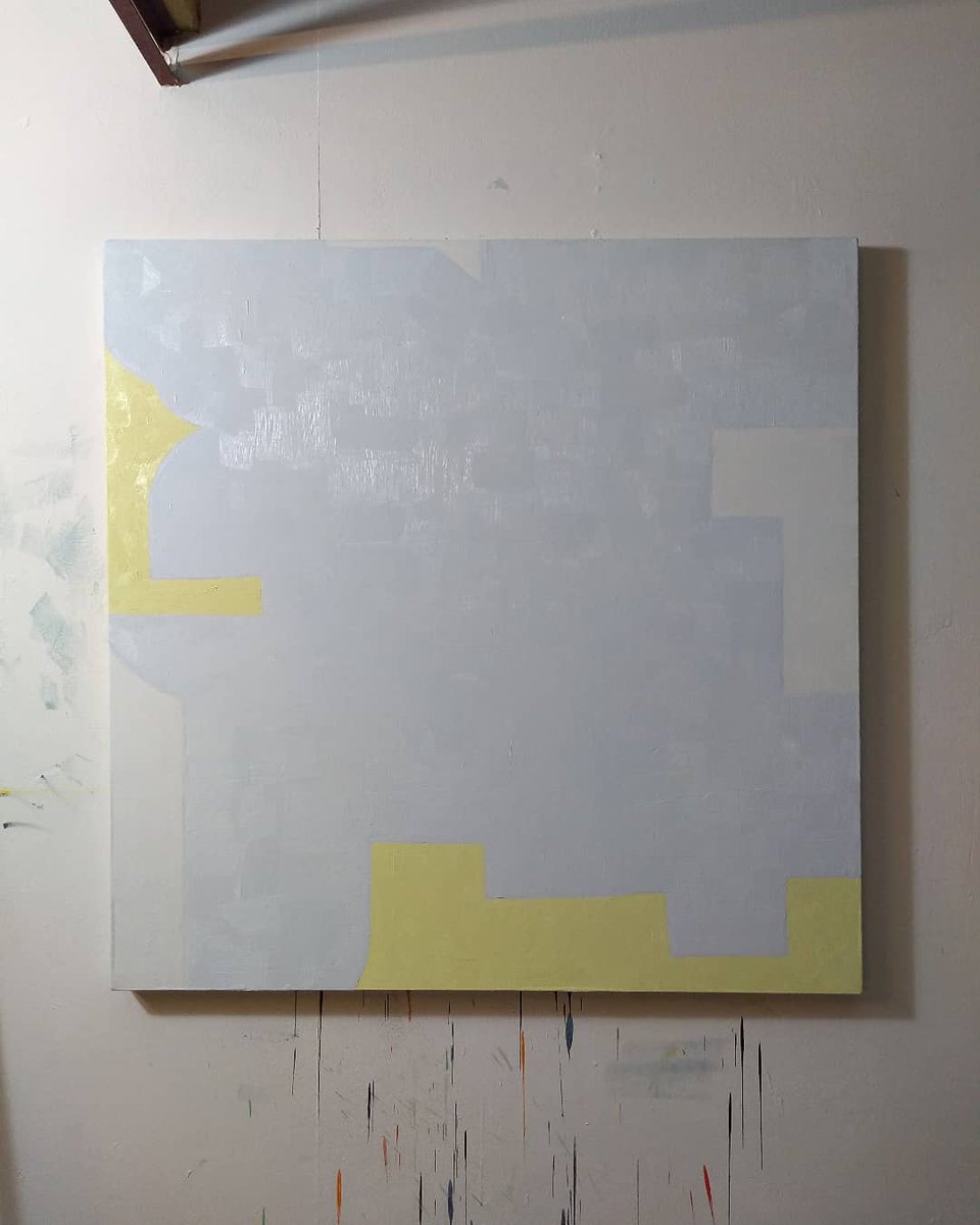 Thinpainter's tweet photo. Work in progress, Blue Bunker, painted from a painting. Oil on canvas 2022 #brutalistarchitecture #artpromotion #artanddesign #painting #architecturaldesign #architecture #contemporaryart #monochrome #interiordesign #design #gallery #graphicdesign #graphics #fashiondesign https://t.co/qNDbGaUw18