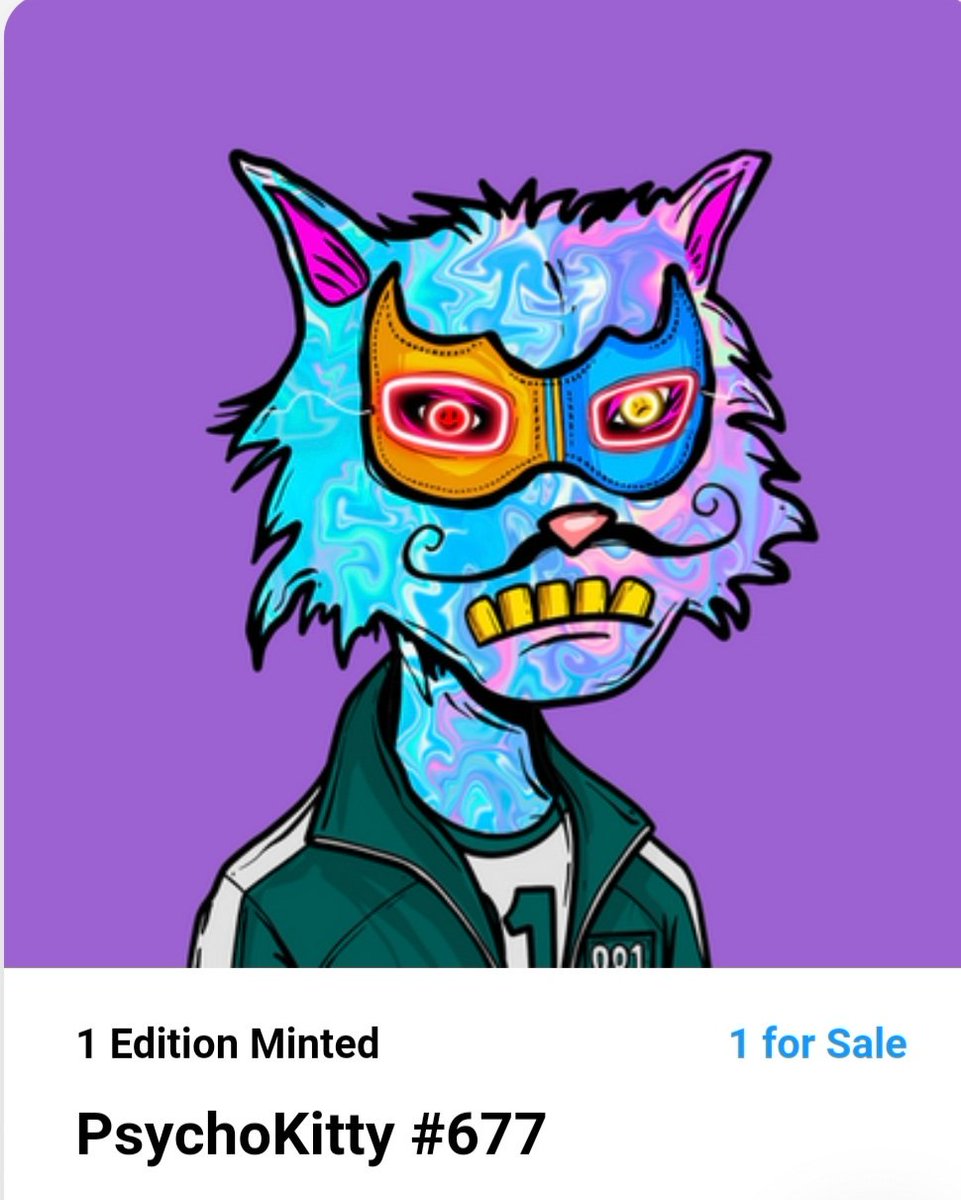 Pit_019's tweet photo. Check out this 2 deals #psychokitties #nftcollectors #NFT #NFTCommunity #cdc https://t.co/RXUN2UidsT