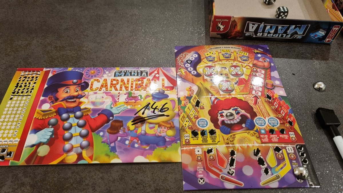 BengalischerT's tweet photo. Erster Versuch bei #Flippermania. 146 Punkte sind - mit Blick auf den 600 Punkte Stern - offenbar ausbaufähig... 😳 @FrostedGames https://t.co/r4Uj7JoPJk