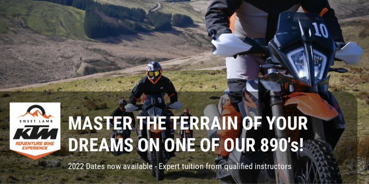 KtmSweet's tweet photo. 2022 DATES JUST RELEASED.....
https://t.co/D98HXf52PI
Get yourself booked in for a fantastic weekend at
KTM ADVENTURE BIKE EXPERIENCE - Using our fleet of the new KTM 890R and 390 ADVENTURE. https://t.co/3ko9lRBdxa