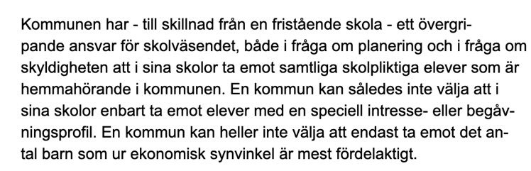 Läs <a href="/carlbildt/">Carl Bildt</a> s och Beatrice Asks magnifika förklaring till varför friskolor bör få lägre skolpeng per elev än kommunala skolor.