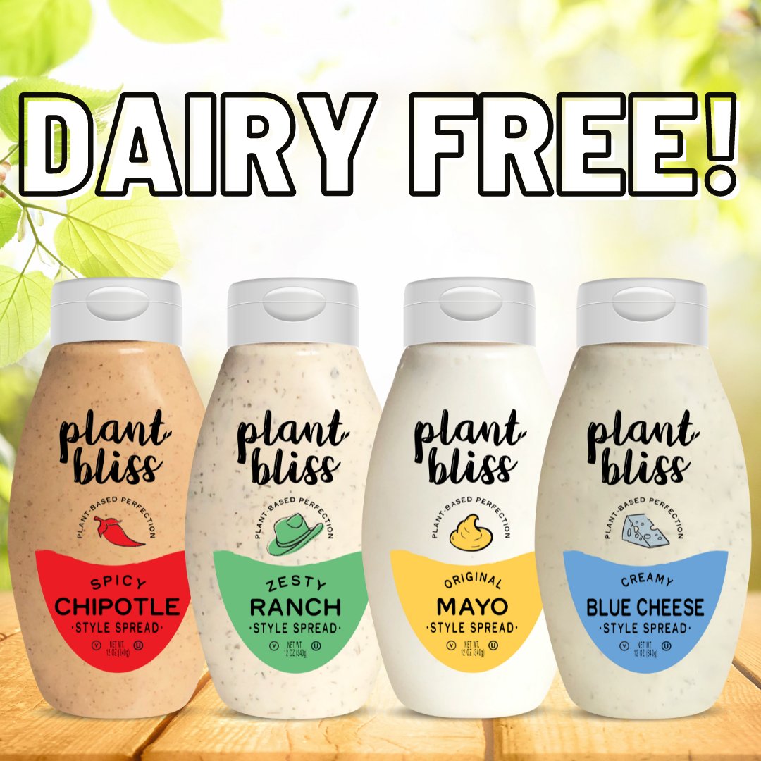 Hello 2022 &amp; Good Bye Dairy! Today is National Milk Day, but consuming dairy is a habit you should break if you haven't already. Lucky for you Plant Bliss spreads are completely #dairyfree so you can still enjoy your favorite creamy flavors without milk! #plantbasedperfection