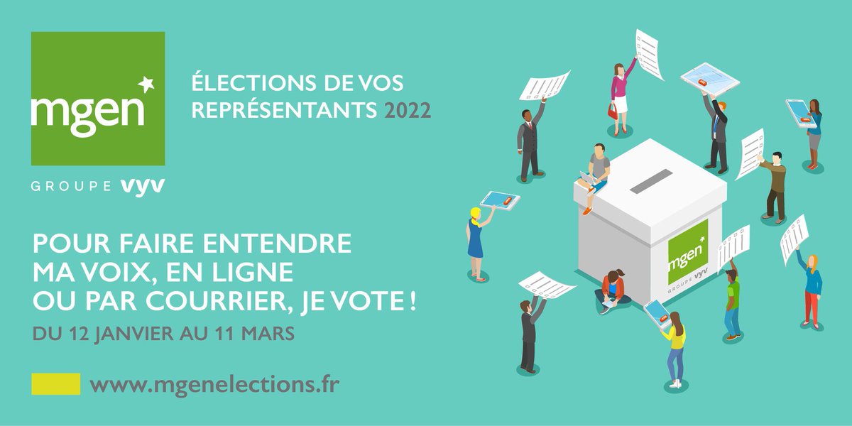 catdambo's tweet photo. ❇️ C’est demain ! Élections @groupe_mgen 2022 des représentants des adhérents au niveau local et national 📩 Votez !#modèlemutualiste #proximite #engagement #ESS 
Cc @trollsmum @T_FournierT @MyleneBonnel @Fredlamarre36 @MSavignac_MGEN https://t.co/JSo2QOvWmc