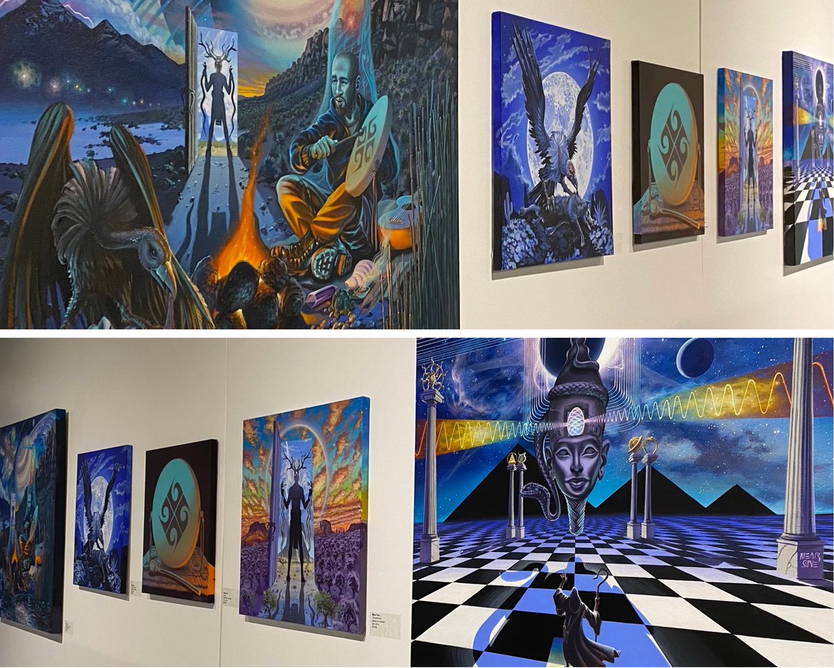 Installation shot from <a href="/MirusGallery/">Mirus Gallery</a> brand new sprawling space in Los Angeles. Grand opening was 🔥