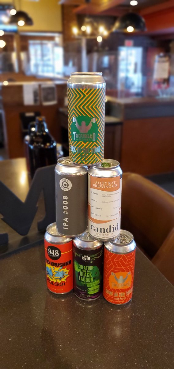 We just don't stop, more new Alberta craft beers from our friends <a href="/la_liquor/">LA Liquor Lacombe</a> for y'all to come enjoy.

Say hello to 
<a href="/troubledmonk/">Troubled Monk</a> <a href="/bornbrewingco/">Born Brewing Co.</a> @alleykatbeer <a href="/948brewing/">948 Brewing Company</a> <a href="/hrbrewco/">HighRiverBrewingCo.</a> 

#MrMikesRD #mrmikesonline #mrmikes #cantstopwontstop #craftbeer #reddeer #lacombe #Alberta