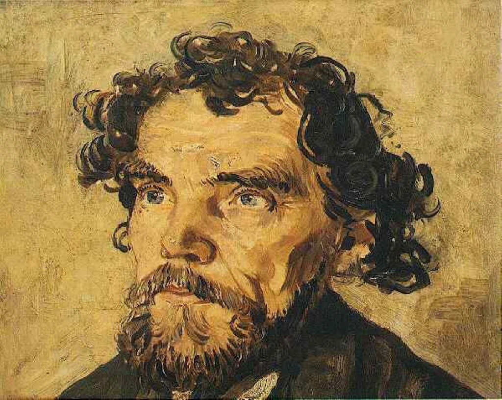 vangoghartist's tweet image. Portrait of a Man, 1887 wikiart.org/en/vincent-van… #vincentvangogh #vangogh
