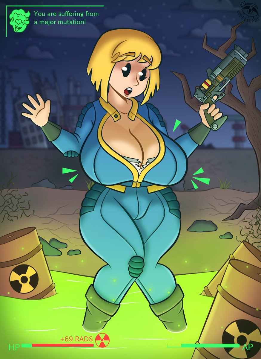 Condition clips vault girl anime fallout 4 фото 52