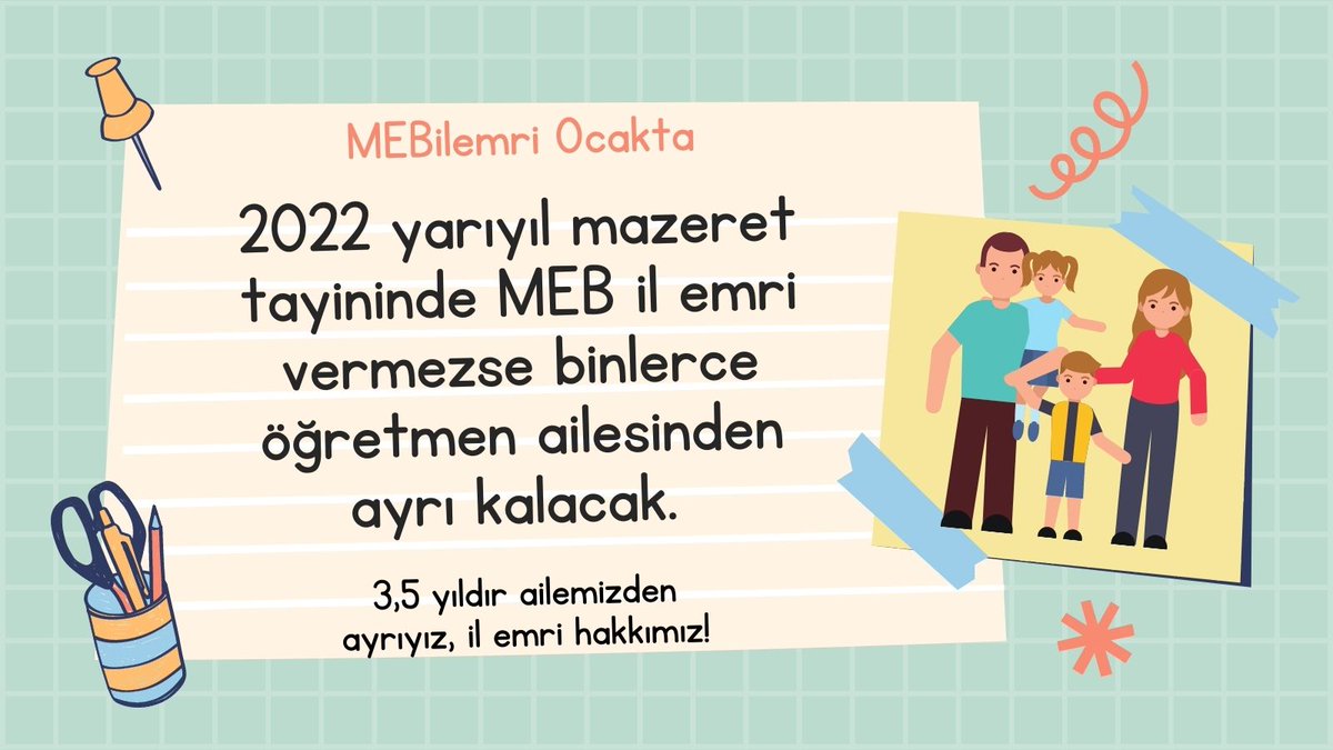 #MEBilemriBekliyoruz
