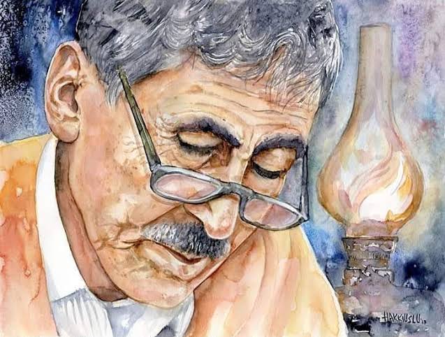 Anlatılmaz yirmi dokuz harf ile,
Bir güzel ülküdür gönül verdiğim.

Abdurrahim Karakoç