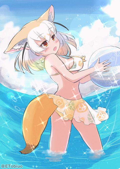 #けものフレンズ 
実はアニメ放送当時はキタキツネ推しだった人。
しかし、いつの間にかフェネック推しに。
今では現パロばかり描いているのであった・・・

5周年おめでとうございます 