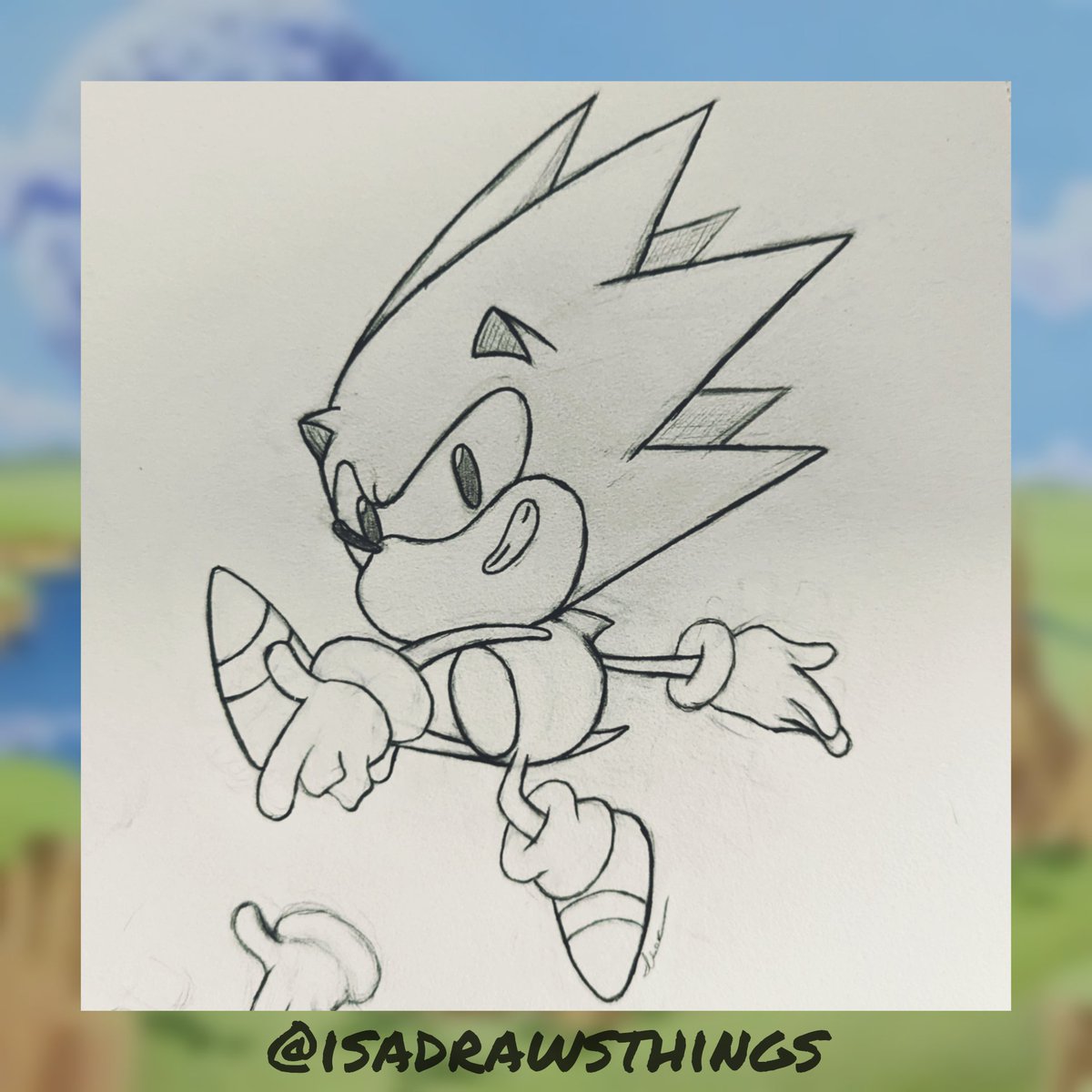 Been excited since the movie trailer for Sonic The Hedgehog 2 dropped and I wanted to make this to celebrate it in some way. With that said, I give you...

Sonic the Hedgehog
(Classic) https://t.co/L3DvqSWzKg