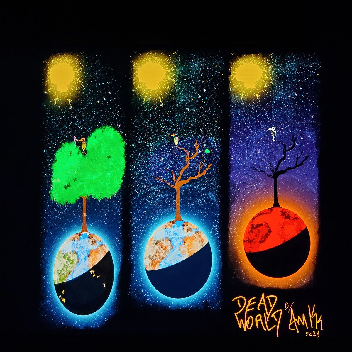 Dead World 
Will be 3 Rare #NFT