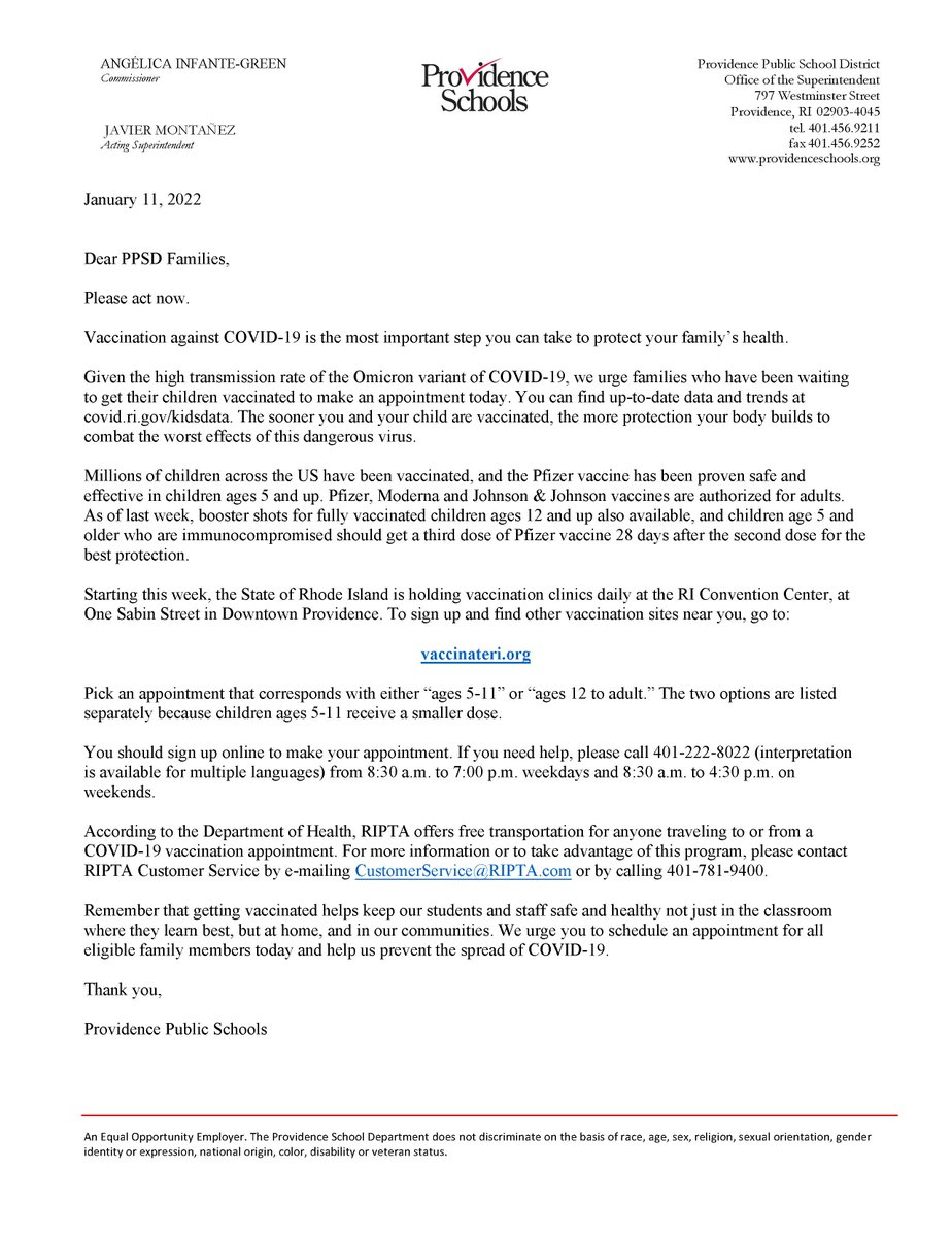 Providence Public Schools tweet media