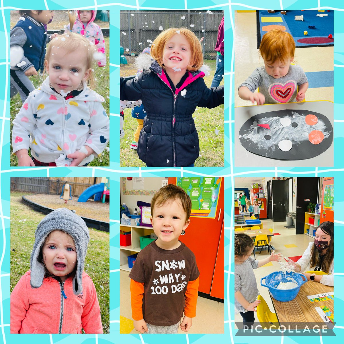 CFISDELC2's tweet photo. Snow Way 100 Days! There’s snow place like ELC2! #MeltsMyHeart #SnowHappy #SnowSmart @CFISDELCS https://t.co/B6Sh2rHDtZ